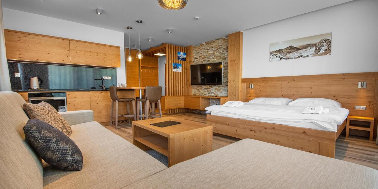 Apartmanovy Hotel Hrebienok Resort Vysoké Tatry Dış mekan fotoğraf