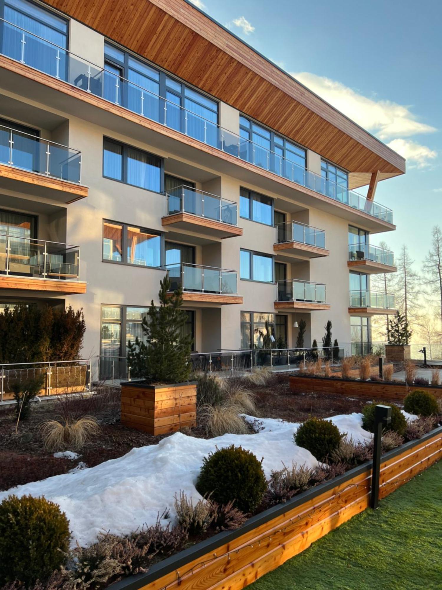 Apartmanovy Hotel Hrebienok Resort Vysoké Tatry Dış mekan fotoğraf
