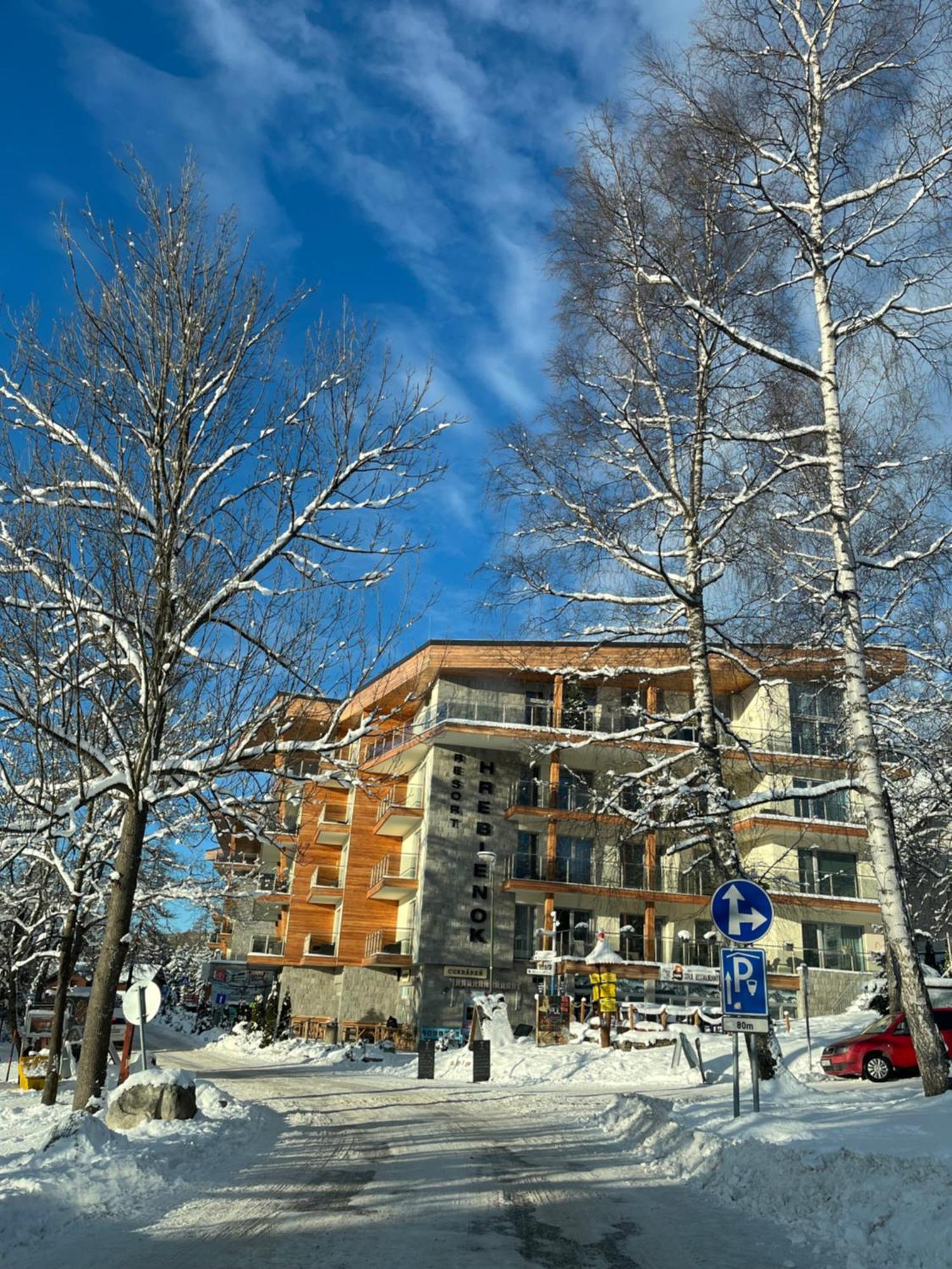 Apartmanovy Hotel Hrebienok Resort Vysoké Tatry Dış mekan fotoğraf