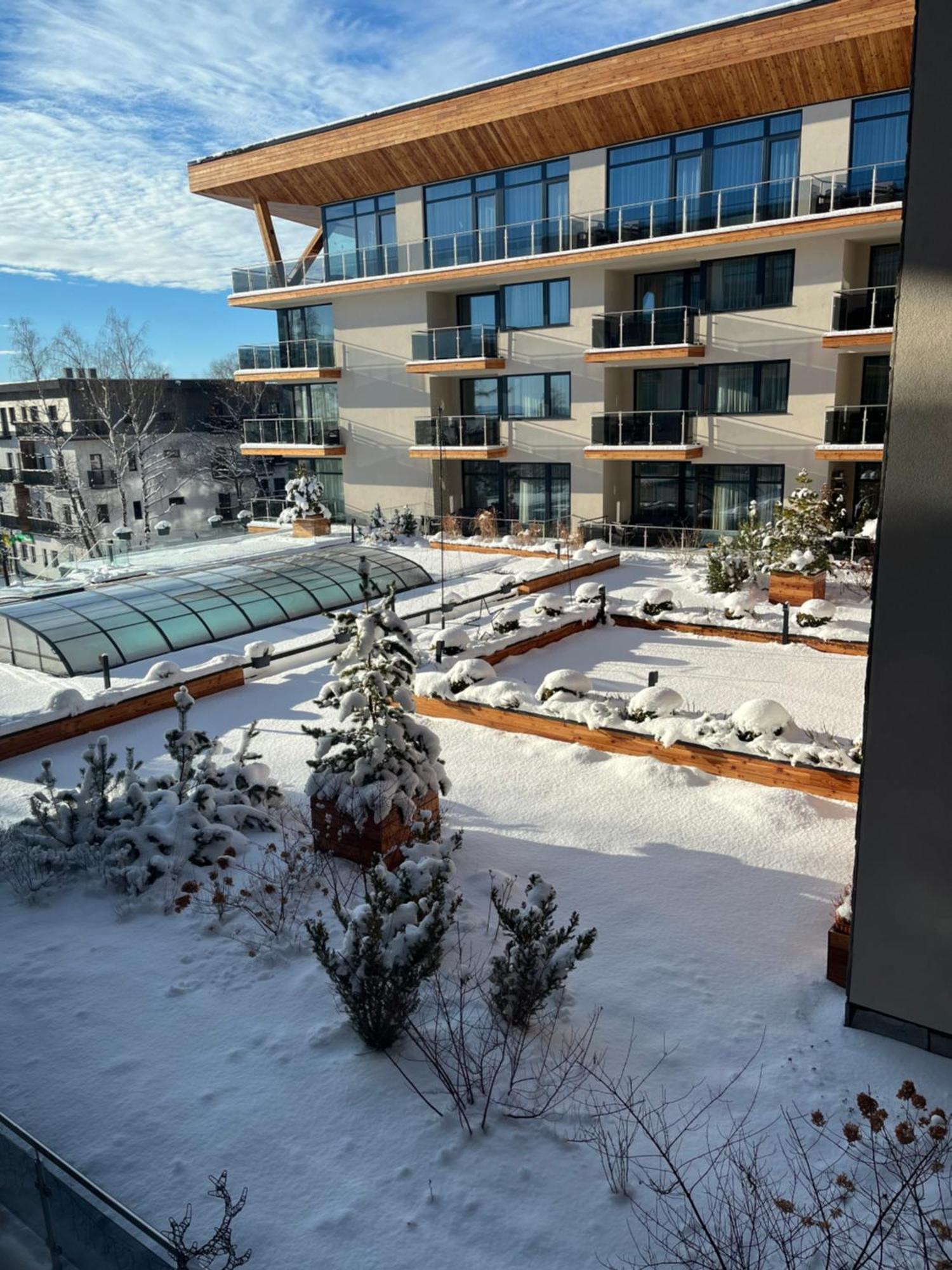 Apartmanovy Hotel Hrebienok Resort Vysoké Tatry Dış mekan fotoğraf